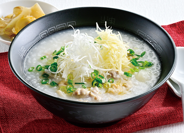 干し海老と鶏肉の旨味たっぷり中華粥