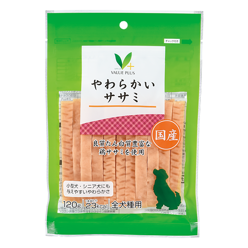 やわらかいササミ｜Vマーク：信頼の生活ブランド｜株式会社八社会