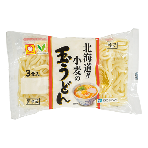 北海道産小麦の玉うどん｜Vマーク：信頼の生活ブランド｜株式