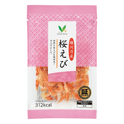 えぐ様 限定商品 駿河湾産 桜えび｜Vマーク：信頼の生活ブランド｜株式会社八社会