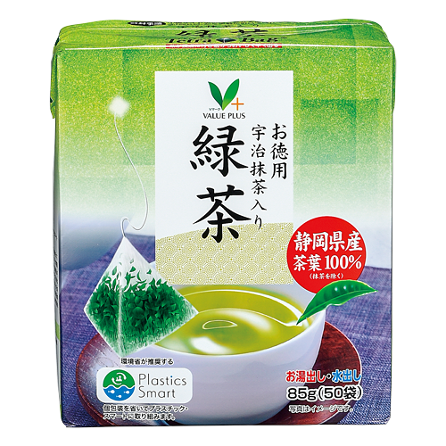 お徳用 宇治抹茶入り緑茶｜Vマーク：信頼の生活ブランド｜株式