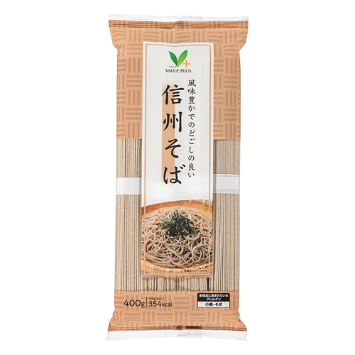 風味豊かでのどごしの良い 信州そば｜Vマーク：信頼の生活