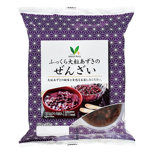 ふっくら大粒小豆のぜんざい｜Vマーク：信頼の生活ブランド｜株式会社
