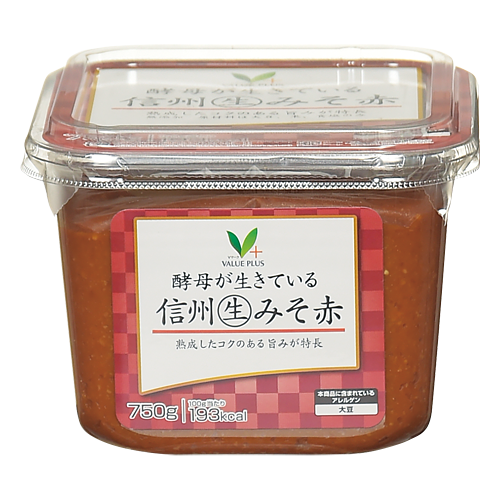 みそページ⭐︎ 酵母が生きている 信州生みそ赤｜Vマーク：信頼の生活ブランド｜株式