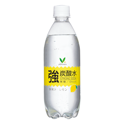 強炭酸水　レモン