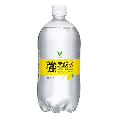 強炭酸水　レモン