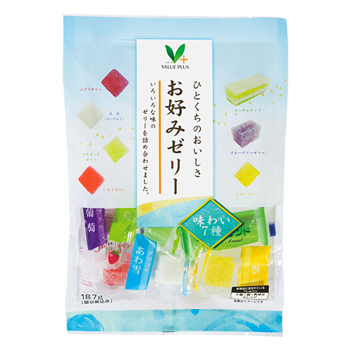 苺様ご確認用ページ1 ひとくちのおいしさ お好みゼリー｜Vマーク：信頼の生活ブランド