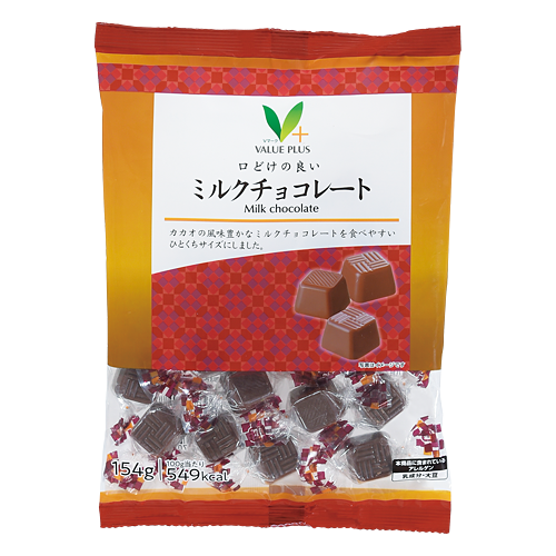 口どけの良い ミルクチョコレート｜Vマーク：信頼の生活ブランド