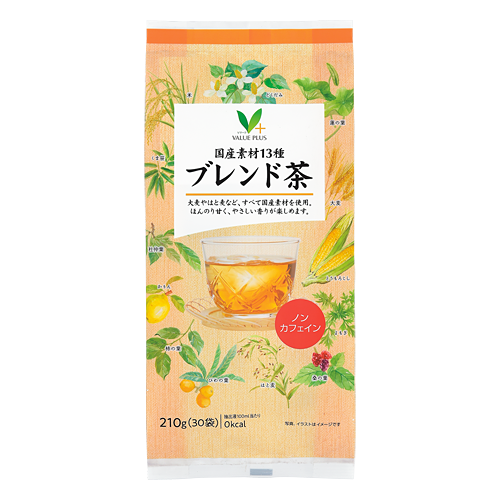 国産素材13種 ブレンド茶｜Vマーク：信頼の生活ブランド｜株式会社八社会