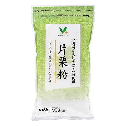 北海道産馬鈴薯100％使用 片栗粉｜Vマーク：信頼の生活ブランド