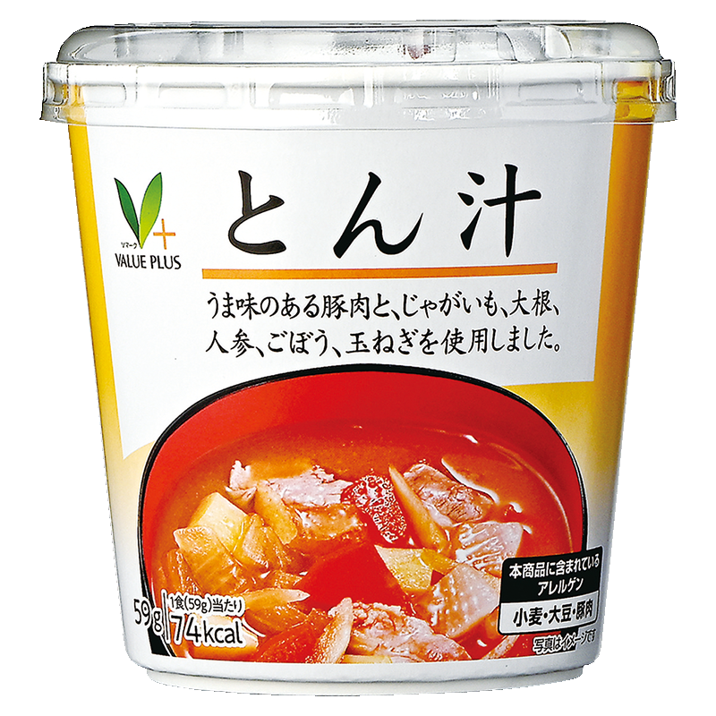 とん汁｜Vマーク：信頼の生活ブランド｜株式会社八社会