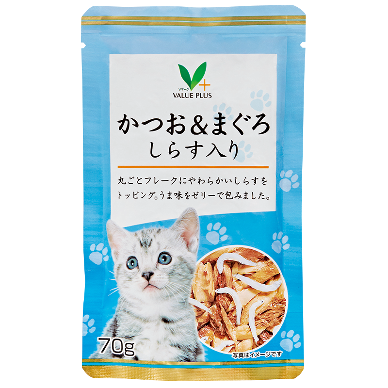 かつお＆まぐろ しらす入り｜Vマーク：信頼の生活ブランド｜株式会社八社会