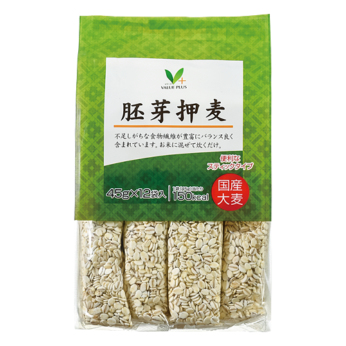 胚芽押麦｜Vマーク：信頼の生活ブランド｜株式会社八社会