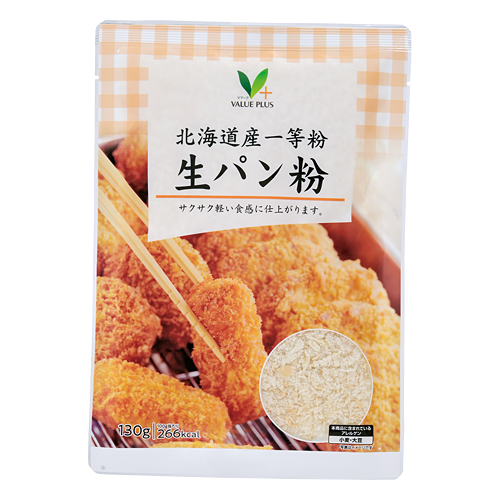 北海道産一等粉 生パン粉｜Vマーク：信頼の生活ブランド｜株式会社八社会