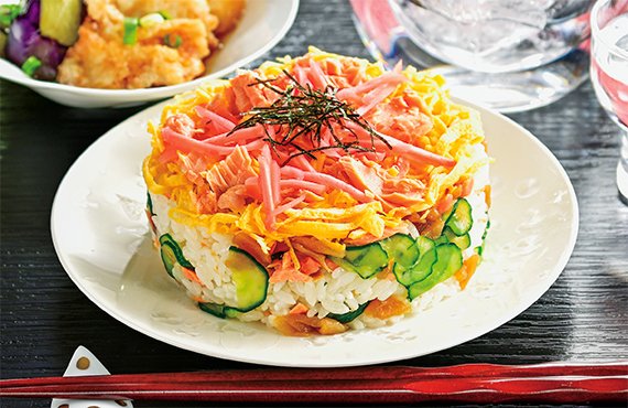 ちらし寿司 熟成紅鮭の彩りちらし寿司｜Vマーク：信頼の生活ブランド｜株式